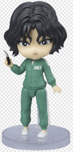 Squid Game Player 067 Nendoroid Figure PNG Image
