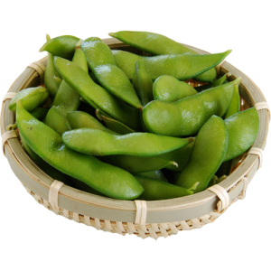Edamame Beans In Basket Clipart