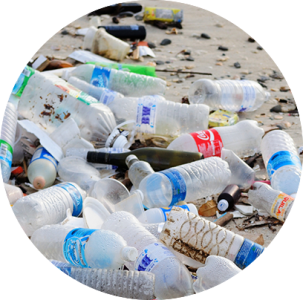 Plastic Pollution Trash Circle Free PNG