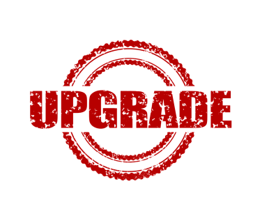 Red Upgrade Stamp Free PNG