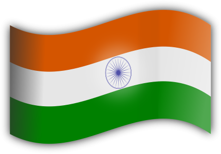 Waving Indian Flag Free PNG