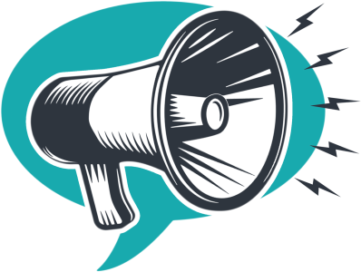 Vintage Megaphone Bullhorn Announcement Icon Free PNG