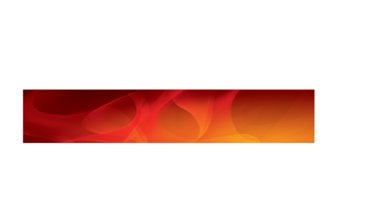 Red Orange Abstract Wave Banner Clipart