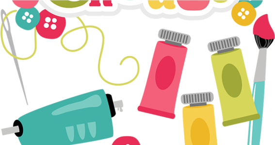 Art And Craft Supplies Clipart