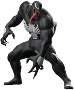 Venom 3D Model Character Free PNG
