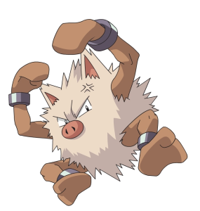 Primeape Pokemon Character Free PNG