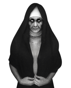 Scary Horror Nun PNG Image