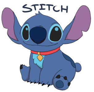 Disney Stitch Cartoon Character Free PNG
