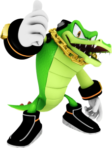 Vector the Crocodile Sonic Free PNG