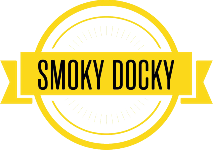 Smoky Docky Yellow Badge Free PNG