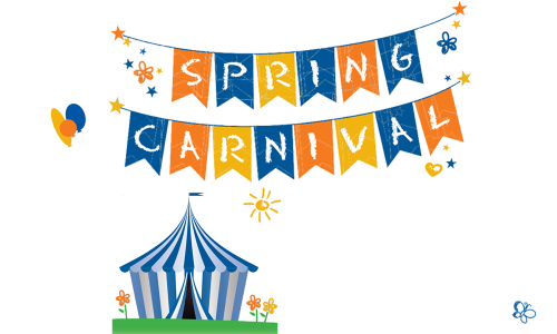 Free Spring Carnival Bunting PNG