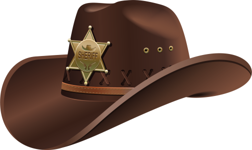 Free Brown Cowboy Hat PNG Image