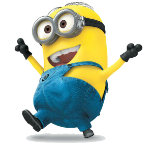 Happy Minion Cartoon Character Free PNG