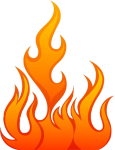 Fire Flames Vector PNG Image