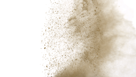 Sand Dust Powder Explosion Splash PNG Image