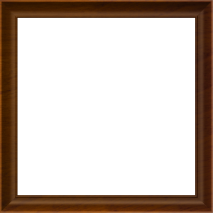Square Wooden Picture Frame Free PNG