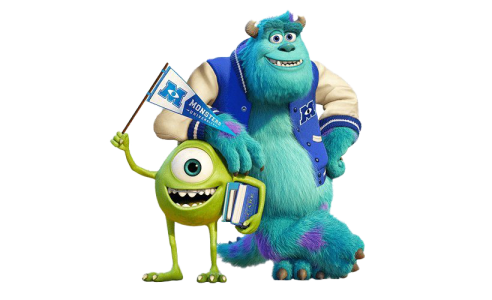 Mike and Sulley Monsters University Clipart