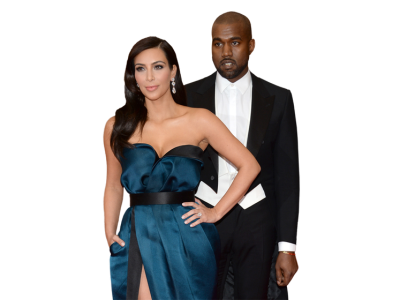 Kim Kardashian Kanye West Celebrity PNG Image