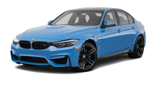 Blue BMW Car Transparent PNG Image