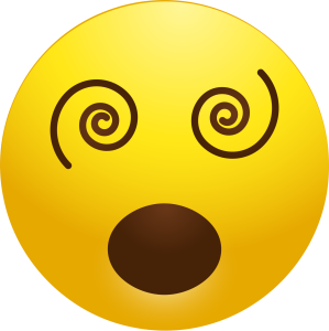 Dizzy Eyes Emoji Free PNG Download