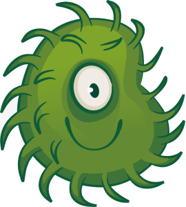 Green Bacteria Virus Monster Free PNG
