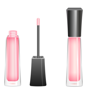 Pink Liquid Lip Gloss Set PNG Image