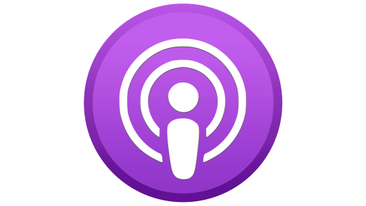 Apple Podcasts Icon Purple Clipart