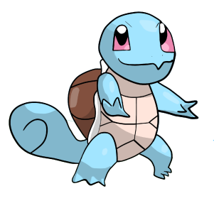 Squirtle Water Type Pokemon Clipart