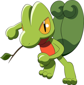 Treecko Grass Type Pokemon Clipart