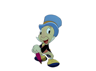 Jiminy Cricket Disney Character PNG Image