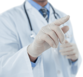 Doctor Pointing Finger PNG Image