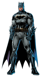 Batman Comic Illustration Free PNG