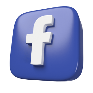 3D Facebook Logo Icon Free PNG