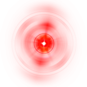 Red Lens Flare Effect Free PNG