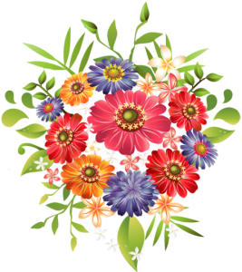 Colorful Flower Bouquet Free Clipart