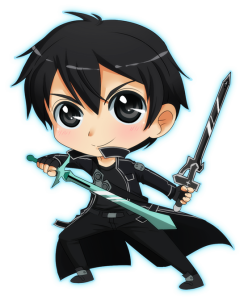 Chibi Sword Boy Free Clipart