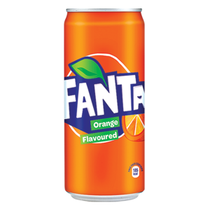 Fanta Orange Soda Can Free PNG