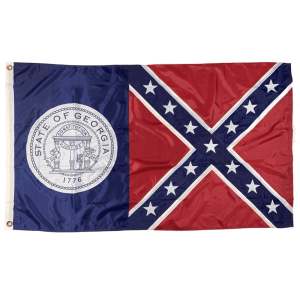 Historic Georgia State Flag Free Clipart