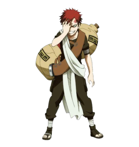 Gaara Naruto Character Clipart Free PNG