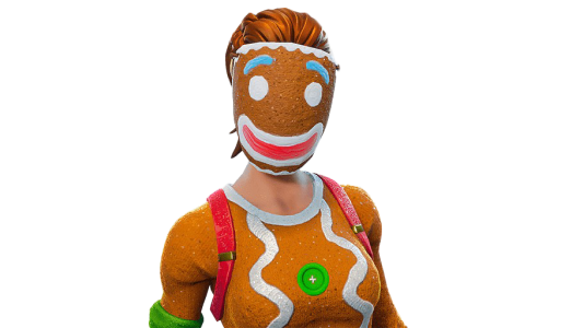 Fortnite Merry Marauder Gingerbread Skin Free PNG