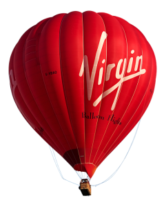 Virgin Red Hot Air Balloon Transparent Background