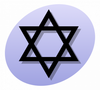 Star Of David Jewish Symbol Clipart