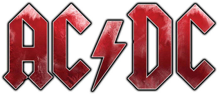 AC DC Frozen Ice Logo Free PNG