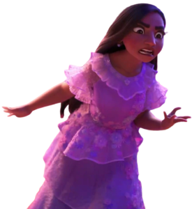 Isabela Madrigal Encanto Character Transparent Background