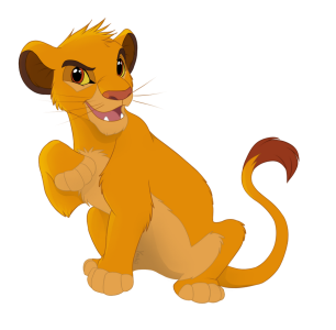 Simba Cub Lion King Clipart