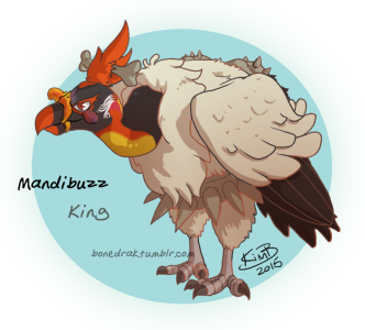 Mandibuzz Pokemon Fanart Clipart