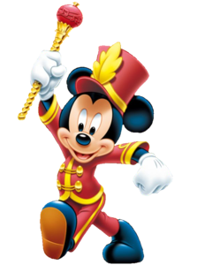 Mickey Mouse Marching Band Uniform Transparent Background