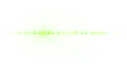 Green Lens Flare Light Effect Free Download