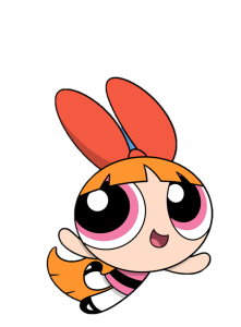 Blossom Powerpuff Girls Character Free PNG