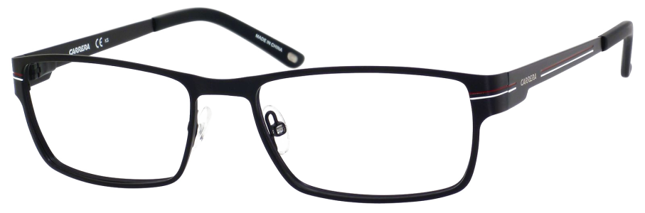Carrera Black Rectangular Eyeglasses Free Clipart